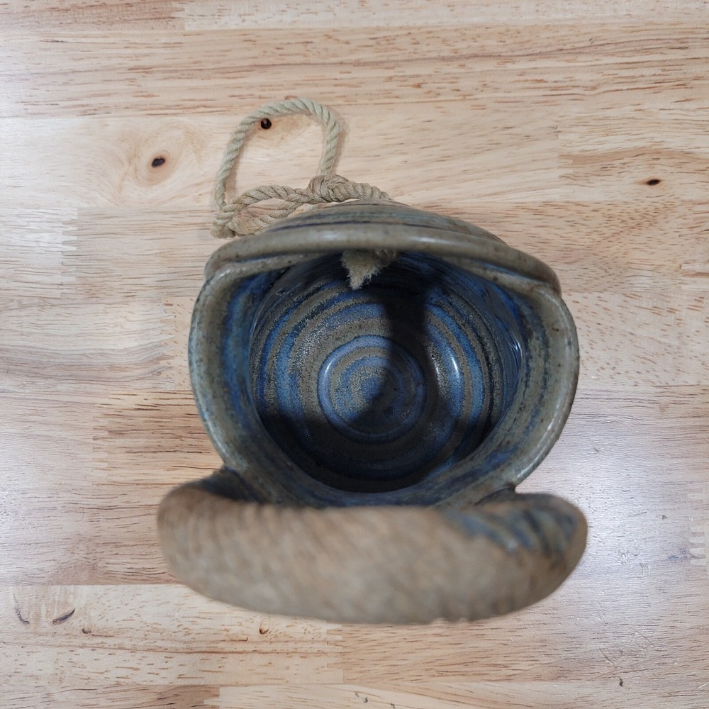 Pottery Bird Feeder or Planter‎ Village Potter Colby Handmade - Picture 12 of 14